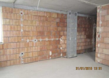 Apartamenty Royal Investment, ul. Liściasta w Krakowie - instalacja podtynkowa w mieszkaniu
