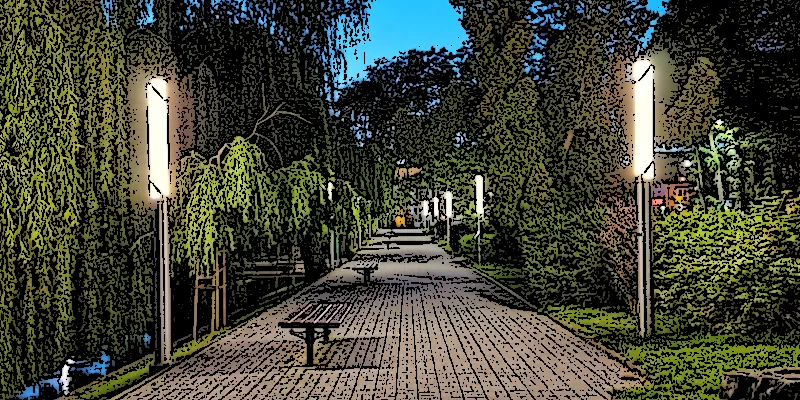 Oświetlenie parkowe
