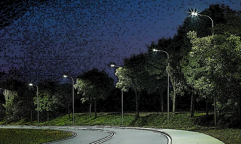 oświetlenie uliczne drogowe